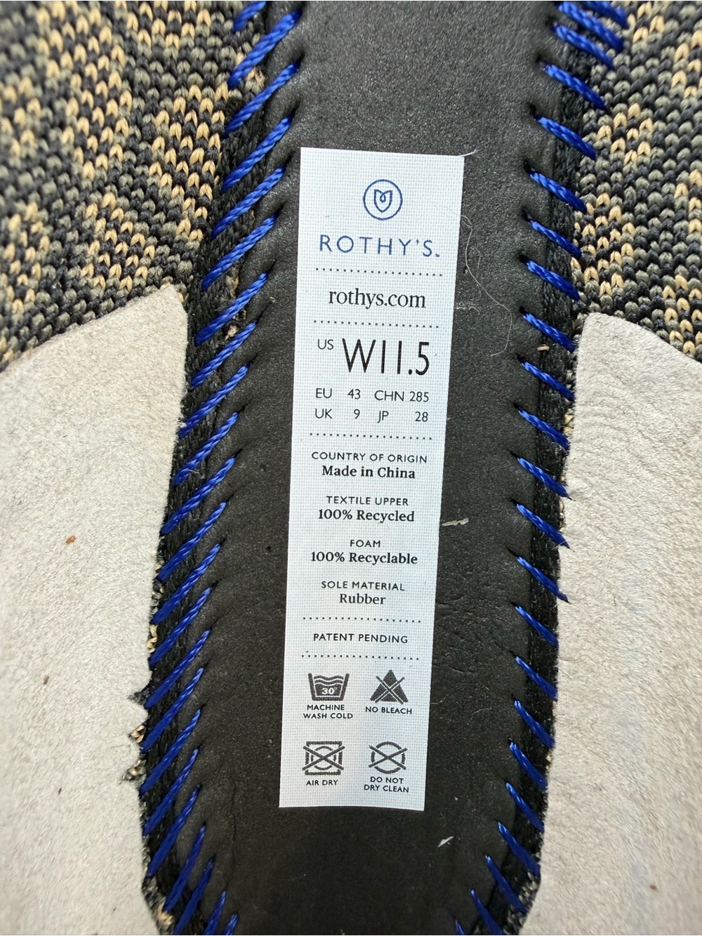 *NEW* Rothys Rounded Toe Flat in Spotted Leopard sz 11.5 Retired Pattern - Picture 9 of 10